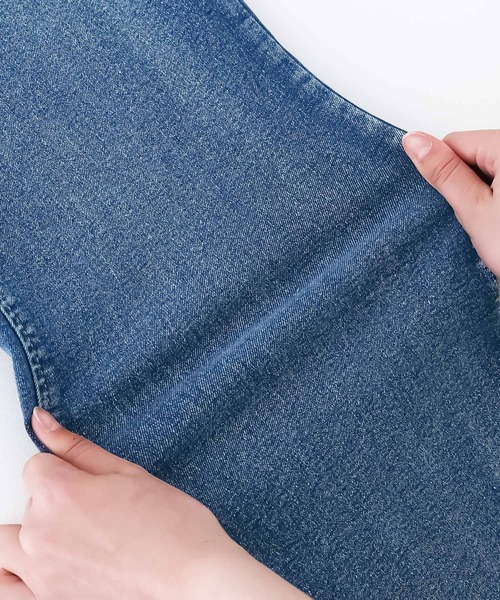 n'OrLABEL（ノアールレーベル）の「『お腹すっきりデニムパンツ』（デニムパンツ・レディース・ブラック/ブルー・S/3L/LL/L/M）」の10枚目の写真