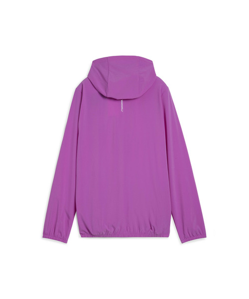 PUMA（プーマ）の「PUMA プーマ ウィメンズ ランニング ラン ヴェロシティ ウーブン ジャケッ（ブルゾン・レディース・ピンク系その他/ブラック・SMALL/X-LARGE/LARGE/MEDIUM）」の3枚目の写真