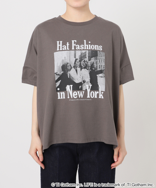 GOOD ROCK SPEED(グッドロックスピード)の「GOOD ROCK SPEED/グッドロックスピード LIFE PICTURE COLLECTIONオーバーTEE(Tシャツ/カットソー・レディース・ホワイト/スミクロ/ベージュ・FREE)」の21枚目の写真