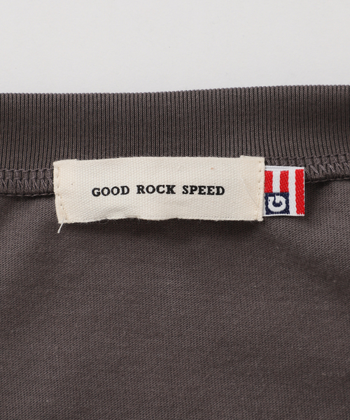 GOOD ROCK SPEED(グッドロックスピード)の「GOOD ROCK SPEED/グッドロックスピード LIFE PICTURE COLLECTIONオーバーTEE(Tシャツ/カットソー・レディース・ホワイト/スミクロ/ベージュ・FREE)」の12枚目の写真