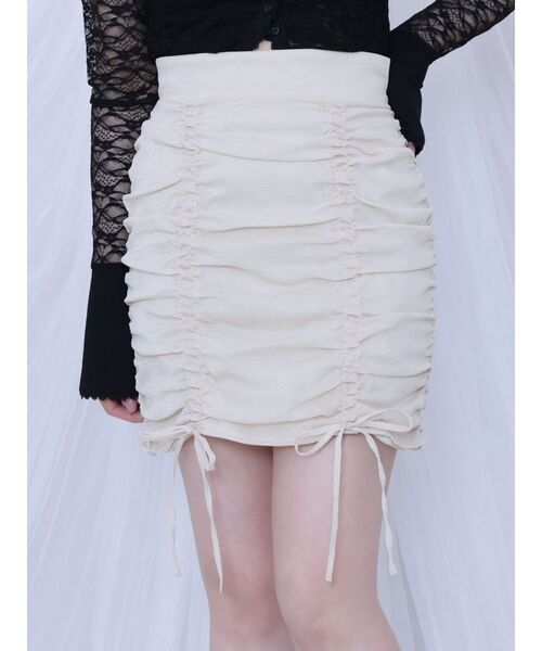 EATME（イートミー）の「ギャザースカート（スカート・レディース・ブルー/ブラック/アイボリー・SMALL/MEDIUM）」の18枚目の写真