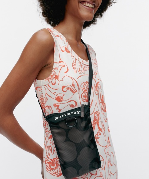 【marimekko】Imprint Phone Pocket Unikko ショルダーバッグ Imprint Phone Pocket Unikko | Marimekko