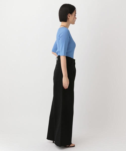 A part by（アパートバイ）の「アセテートコンボート5S（ニット/セーター・レディース・グレー系その他3/ホワイト系その他6/チャコールグレー/ブルー系その他4・FREE）」の17枚目の写真