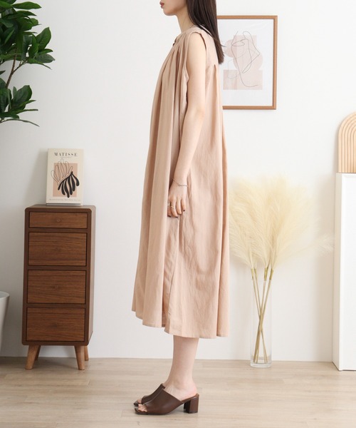 ドゥロワー　2024FALL2 ウェザーテイラードワンピース　ロングジレ ドゥロワー 2024FALL2 ウェザーテイラードワンピース ロングジレ