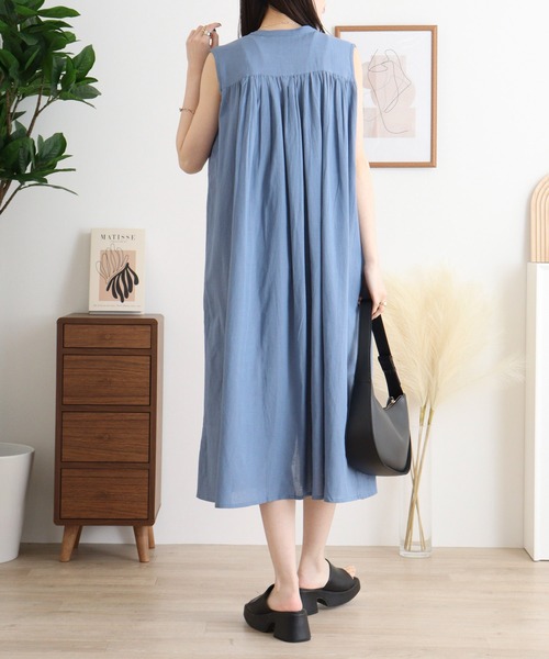 ドゥロワー　2024FALL2 ウェザーテイラードワンピース　ロングジレ ドゥロワー 2024FALL2 ウェザーテイラードワンピース ロングジレ