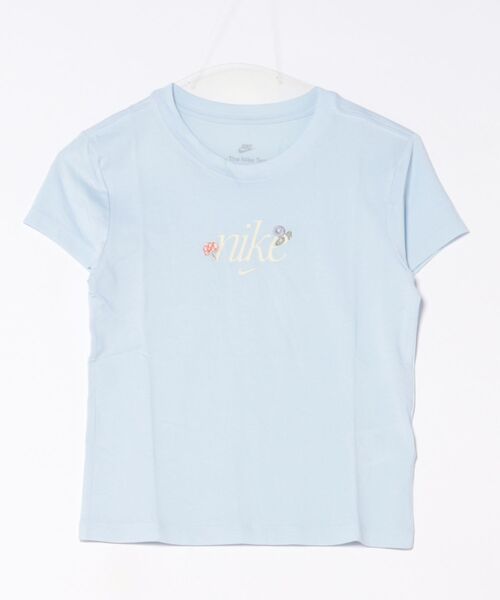 NIKE(ナイキ)の「NIKE/ナイキ グラフィックTシャツ HF9723-010/HF9723-423(Tシャツ/カットソー・レディース・サックスブルー/ブラック・M/S)」の11枚目の写真