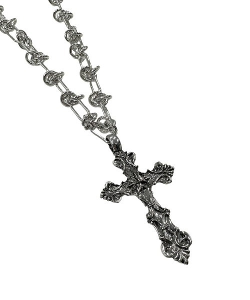 XU（エックスユー）の「【Never mind the XU】cross chain necklace / 【ネバーマインド ザ エックスユー】クロスチェーンネックレスシルバーネックレス（ネックレス・メンズ・シルバー・ONE SIZE）」の7枚目の写真