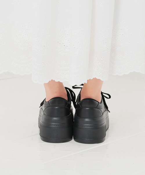 厚底コートスニーカー（スニーカー）｜Honeys（ハニーズ）の