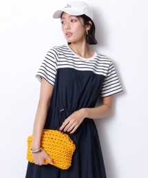 JUSGLITTY（ジャスグリッティー）の「ビスチェドッキングワンピース