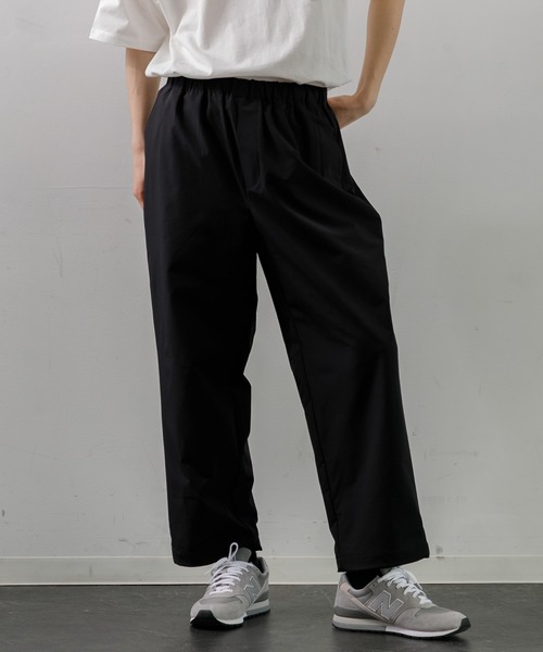 パンツ  OX 1tuck straight pants lapiis Royal OX 1tuck straight pants lapiis