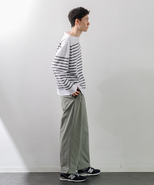 GYMPHLEX（ジムフレックス）の「Gymphlex EASY STRAIGHT PANTS（その他パンツ・メンズ・ブラック/ライトオリーブ・M/L）」の4枚目の写真