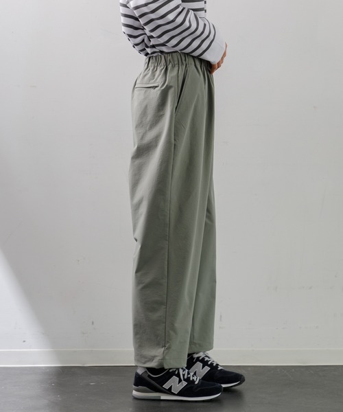 GYMPHLEX（ジムフレックス）の「Gymphlex EASY STRAIGHT PANTS（その他パンツ・メンズ・ブラック/ライトオリーブ・M/L）」の6枚目の写真