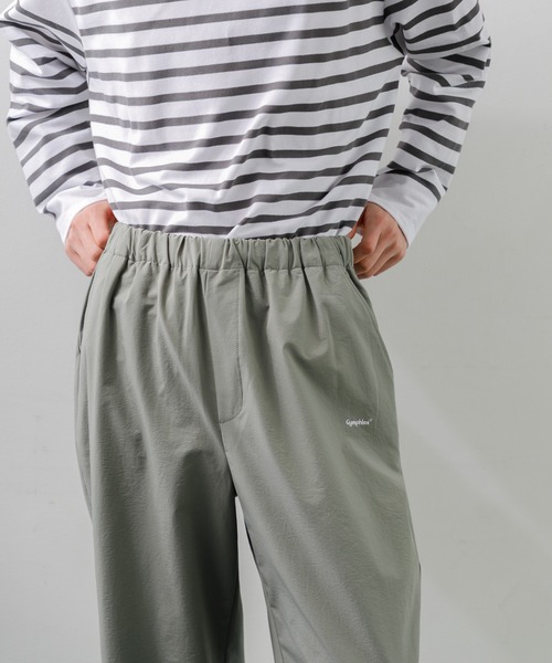 GYMPHLEX（ジムフレックス）の「Gymphlex EASY STRAIGHT PANTS（その他パンツ・メンズ・ブラック/ライトオリーブ・M/L）」の9枚目の写真