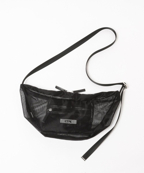 PAGEBOY(ページボーイ)の「Anui/【CONTROL FREAK】メッシュハーフムーンショルダー(ショルダーバッグ・レディース・オフホワイト/ブラック・FREE)」の1枚目の写真