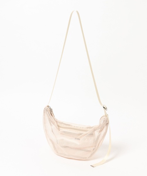 PAGEBOY(ページボーイ)の「Anui/【CONTROL FREAK】メッシュハーフムーンショルダー(ショルダーバッグ・レディース・オフホワイト/ブラック・FREE)」の10枚目の写真