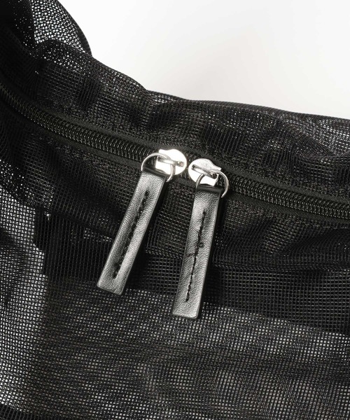 PAGEBOY(ページボーイ)の「Anui/【CONTROL FREAK】メッシュハーフムーンショルダー(ショルダーバッグ・レディース・オフホワイト/ブラック・FREE)」の19枚目の写真