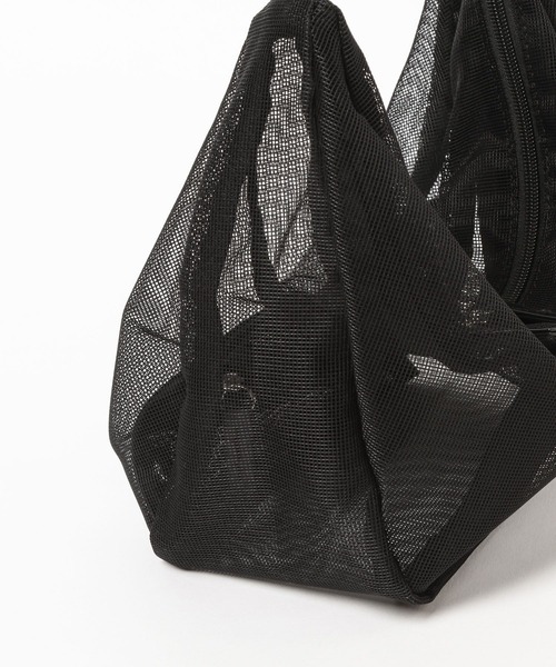 PAGEBOY(ページボーイ)の「Anui/【CONTROL FREAK】メッシュハーフムーンショルダー(ショルダーバッグ・レディース・オフホワイト/ブラック・FREE)」の20枚目の写真