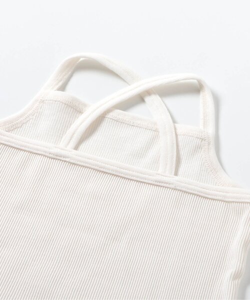 apres les cours（アプレレクール）の「クロスストラップキャミ（インナーウェア/肌着・キッズ・ブラック/アイボリー・130/120/110/100/90/80）」の5枚目の写真