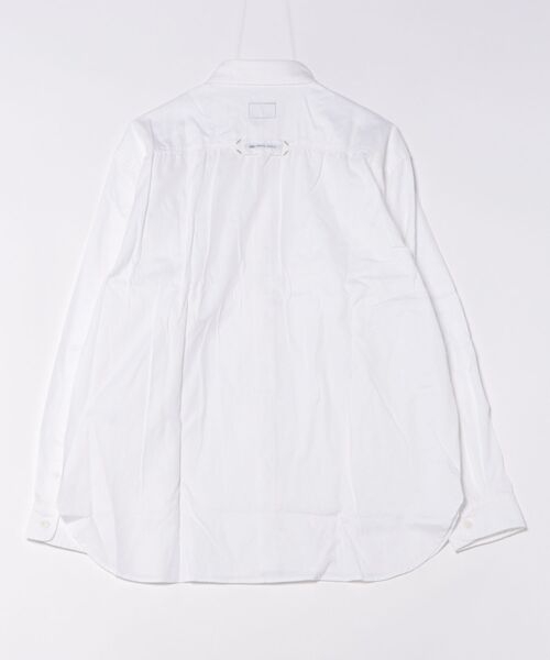 BROOKLYN OVERALL（ブルックリンオーバーオール）の「ダブルパッチポケットシャツ（シャツ/ブラウス・メンズ・ホワイト/ブルー・MEDIUM/LARGE）」の4枚目の写真