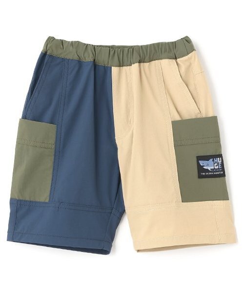 kladskap（クレードスコープ）の「【人気商品再入荷】【直営店で取り扱い無し】サメ織りネーム5分丈パンツ（その他パンツ・キッズ・レッド/マスタード/カラフル・130cm/110cm/100cm/120cm/90cm）」の3枚目の写真