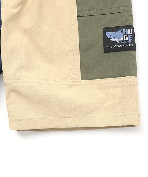 kladskap（クレードスコープ）の「【人気商品再入荷】【直営店で取り扱い無し】サメ織りネーム5分丈パンツ（その他パンツ・キッズ・レッド/マスタード/カラフル・130cm/110cm/100cm/120cm/90cm）」の7枚目の写真