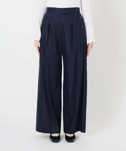 セール】リネンストレッチ マリンパンツ（その他パンツ）｜IENA