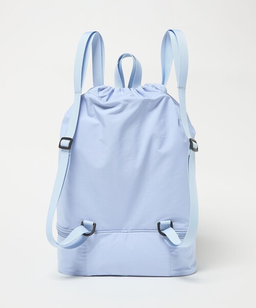 green label relaxing（グリーンレーベルリラクシング）の「GLR ジム バッグ/ キッズ ーはっ水―（バックパック/リュック・キッズ・ライトグレー/その他1/ブラック/ライトブルー・FREE）」の6枚目の写真