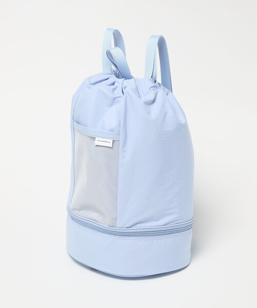 green label relaxing（グリーンレーベルリラクシング）の「GLR ジム バッグ/ キッズ ーはっ水―（バックパック/リュック・キッズ・ライトグレー/その他1/ブラック/ライトブルー・FREE）」の7枚目の写真