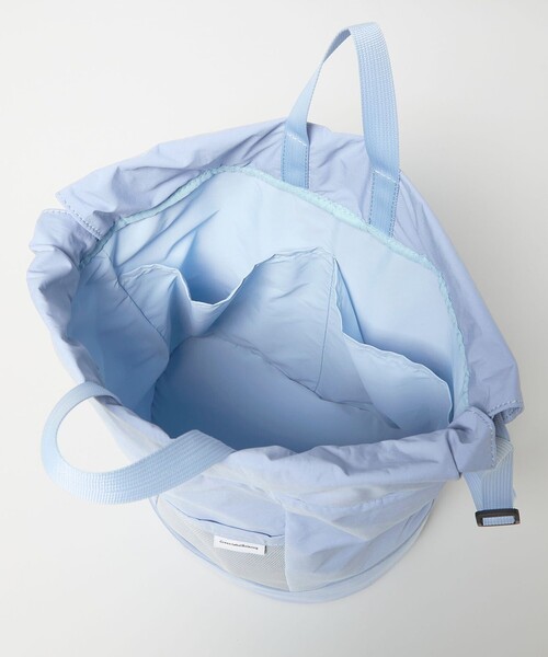 green label relaxing（グリーンレーベルリラクシング）の「GLR ジム バッグ/ キッズ ーはっ水―（バックパック/リュック・キッズ・ライトグレー/その他1/ブラック/ライトブルー・FREE）」の10枚目の写真