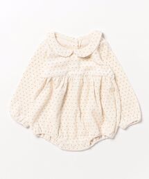 Quincy Mae（クインシーメイ）の「Peter Pan Romper || Polka Dot（その他ベビー用品）」