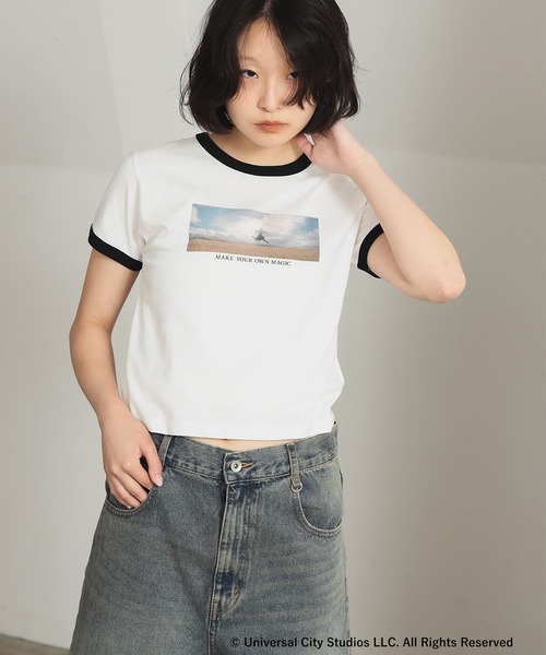 Raleigh Denim ドットTシャツ 039】DENIM MIXラグランTシャツ（XSサイズ）｜ランドリーTシャツ
