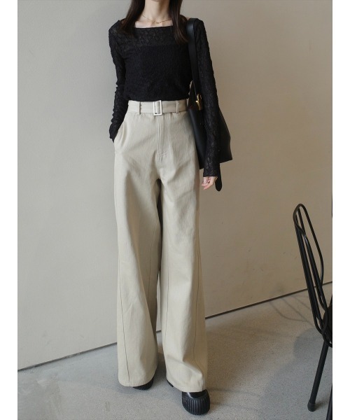 amel（エイメル）の「クラシックレースシアートップス/ブラック（シャツ/ブラウス・レディース・ブラック・FREE）」の11枚目の写真