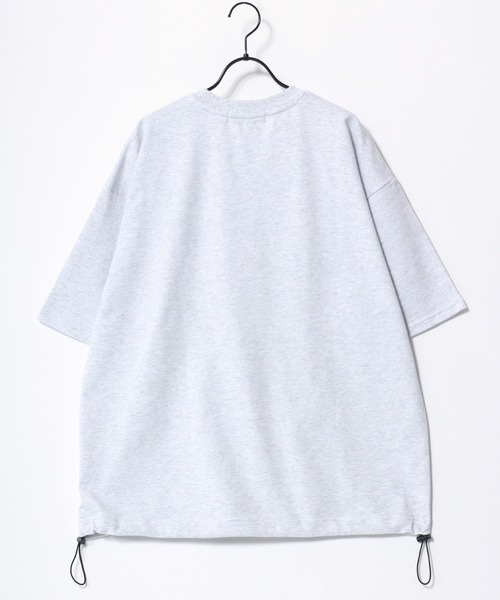 Mark Gonzales（マーク・ゴンザレス）の「MARK GONZALES ARTWORK COLLECTION/マークゴンザレス 別注 2点セットアップ オーバーサイズ ミニ裏毛 ロゴ ワンポイント刺繍 半袖スウェットTシャツ＆ショートパンツ/ルームウェア/ワンマイルウェア/パジャマ/レディース メンズ（ルームウェア/パジャマ・メンズ・ブラック/ネイビー/グレー/アッシュグレー・XL/L/M）」の6枚目の写真