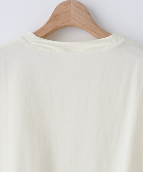 DISCOAT(ディスコート)の「ピグメントフリルTシャツ(Tシャツ/カットソー・レディース・アイボリー/チャコールグレー/モカ・FREE)」の18枚目の写真