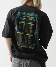 中華バックプリントTシャツ