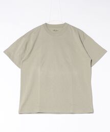 【RAGGED MOUNTAIN:ラギットマウンテン】【タフな肉厚100%コットン】BELMONT/ベルモント エンボスロゴTシャツ ヘビーウェイト ルーズシルエット 透けない・丈夫 半袖