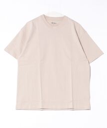 【RAGGED MOUNTAIN:ラギットマウンテン】【タフな肉厚100%コットン】BELMONT/ベルモント エンボスロゴTシャツ ヘビーウェイト ルーズシルエット 透けない・丈夫 半袖