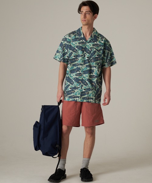 Eddie Bauer(エディーバウアー)の「バハキャンプ 半袖 シャツ(シャツ/ブラウス・メンズ・パープル系/グリーン系/オレンジ系/イエロー系・L/M/XL/S/XXL)」の5枚目の写真