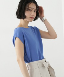 N.（N. Natural Beauty Basic）（エヌエヌナチュラルビューティーベーシック）の「総針ボートネックフレンチニット（ニット/セーター・レディース）」
