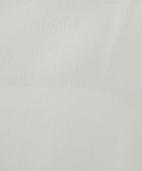 N.(N. Natural Beauty Basic)(エヌエヌナチュラルビューティーベーシック)の「総針ボートネックフレンチニット(ニット/セーター・レディース・オフホワイト/ブルー/ブラック/イエロー・MEDIUM)」の18枚目の写真