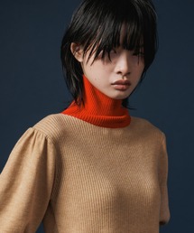 NON TOKYO/ノントーキョー/PUFFSLEEVE KNIT