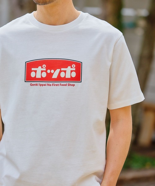 FOUND GOOD（ファウンドグッド）の「「ポッポ」Ｔシャツ（Tシャツ/カットソー・メンズ・ホワイト系5/グレー系8・MEDIUM/SMALL/LARGE）」の9枚目の写真
