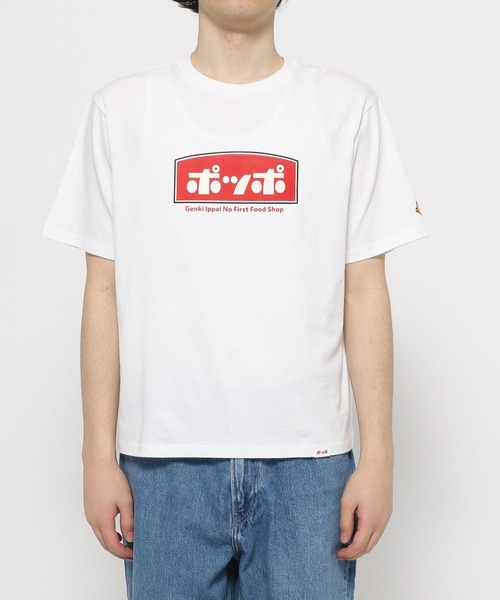 FOUND GOOD（ファウンドグッド）の「「ポッポ」Ｔシャツ（Tシャツ/カットソー・メンズ・ホワイト系5/グレー系8・MEDIUM/SMALL/LARGE）」の16枚目の写真