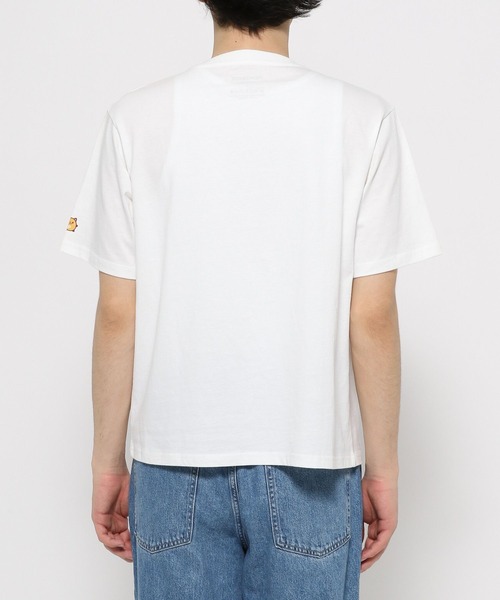 FOUND GOOD（ファウンドグッド）の「「ポッポ」Ｔシャツ（Tシャツ/カットソー・メンズ・ホワイト系5/グレー系8・MEDIUM/SMALL/LARGE）」の18枚目の写真