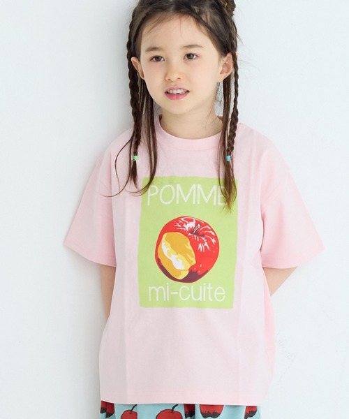 Life Support Products(ライフサポートプロダクツ)の「半袖グラフィックTシャツ(Tシャツ/カットソー・キッズ・ブラウン/ライトブルー/エメラルド/ライトピンク/ブラック/マスタード/パープル/オフホワイト/ブルー/アイボリー・110/100/95/90/80/150/140/130/120)」の10枚目の写真