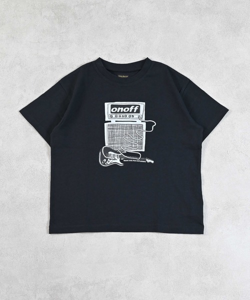Life Support Products(ライフサポートプロダクツ)の「半袖グラフィックTシャツ(Tシャツ/カットソー・キッズ・ブラウン/ライトブルー/エメラルド/ライトピンク/ブラック/マスタード/パープル/オフホワイト/ブルー/アイボリー・110/100/95/90/80/150/140/130/120)」の11枚目の写真