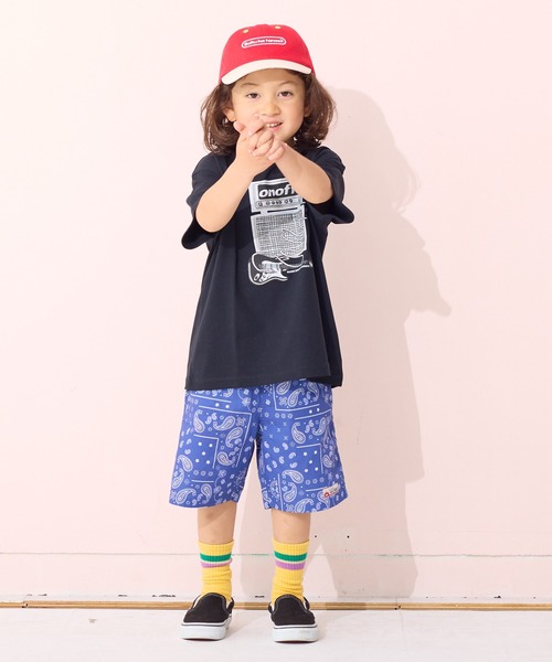 Life Support Products(ライフサポートプロダクツ)の「半袖グラフィックTシャツ(Tシャツ/カットソー・キッズ・ブラウン/ライトブルー/エメラルド/ライトピンク/ブラック/マスタード/パープル/オフホワイト/ブルー/アイボリー・110/100/95/90/80/150/140/130/120)」の14枚目の写真