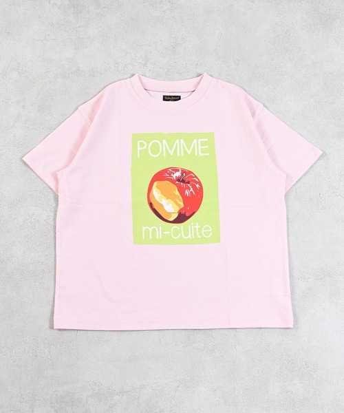 Life Support Products(ライフサポートプロダクツ)の「半袖グラフィックTシャツ(Tシャツ/カットソー・キッズ・ブラウン/ライトブルー/エメラルド/ライトピンク/ブラック/マスタード/パープル/オフホワイト/ブルー/アイボリー・110/100/95/90/80/150/140/130/120)」の15枚目の写真