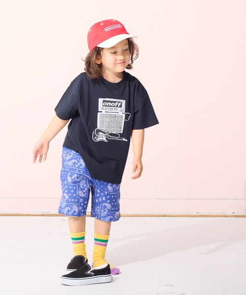Life Support Products(ライフサポートプロダクツ)の「半袖グラフィックTシャツ(Tシャツ/カットソー・キッズ・ブラウン/ライトブルー/エメラルド/ライトピンク/ブラック/マスタード/パープル/オフホワイト/ブルー/アイボリー・110/100/95/90/80/150/140/130/120)」の12枚目の写真
