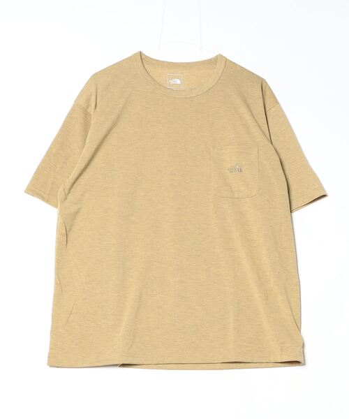 THE NORTH FACE(ザノースフェイス)の「ザ ノース フェイス THE NORTH FACE S/S Hikers Tee_ショートスリーブハイカーズティー(Tシャツ/カットソー・メンズ・グレー/チャコールグレー/イエロー・S/M/L/LL)」の1枚目の写真